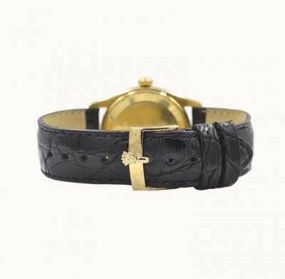  Rolex Watch Co ROLEX 14K YELLOW GOLD OYSTER PERPETUAL WRISTWATCH REF 6567 1959