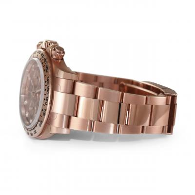  Rolex Watch Co Rolex Cosmograph Daytona 18K Rose gold MDL 116505 Factory Diamond Pink Dial