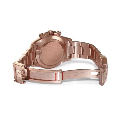  Rolex Watch Co Rolex Cosmograph Daytona 18K Rose gold MDL 116505 Factory Diamond Pink Dial