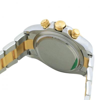  Rolex Watch Co Rolex Cosmograph Daytona 40mm 18K Yellow Gold Steel Black Dial