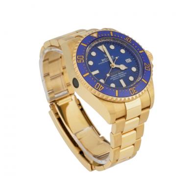  Rolex Watch Co Rolex Deepsea 136668LB 18K Yellow Gold Blue Dial 44mm