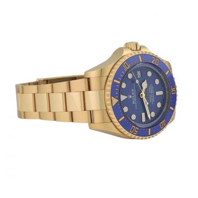  Rolex Watch Co Rolex Deepsea 136668LB 18K Yellow Gold Blue Dial 44mm