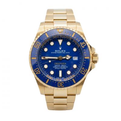  Rolex Watch Co Rolex Deepsea 136668LB 18K Yellow Gold Blue Dial 44mm