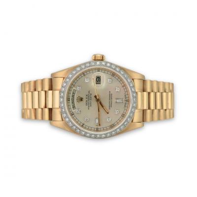  Rolex Watch Co Rolex President Day Date 18K Yellow Gold 36mm Watch