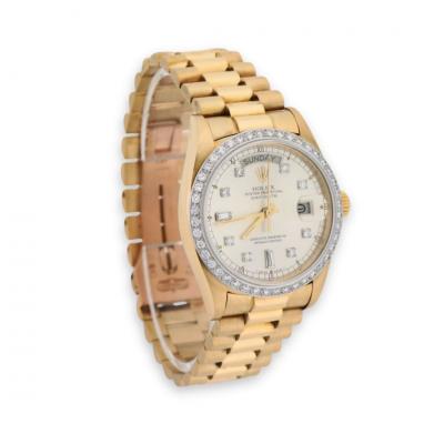  Rolex Watch Co Rolex President Day Date 18K Yellow Gold 36mm Watch