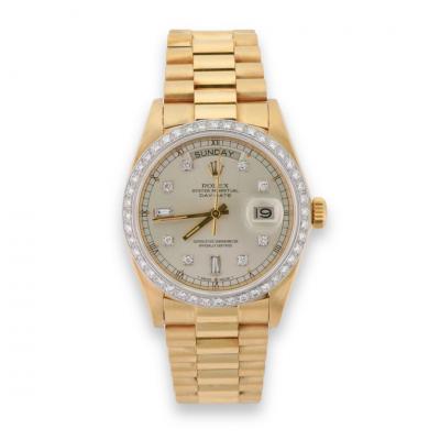  Rolex Watch Co Rolex President Day Date 18K Yellow Gold 36mm Watch