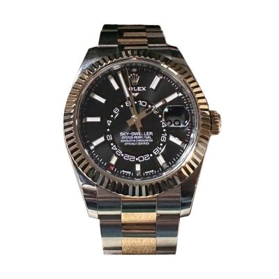  Rolex Watch Co Rolex Sky Dweller 326933 18k Gold and Silver Oyster Bracelet