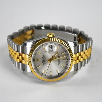  Rolex Watch Co Rolex Two Tone Datejust MDL 116233 36mm