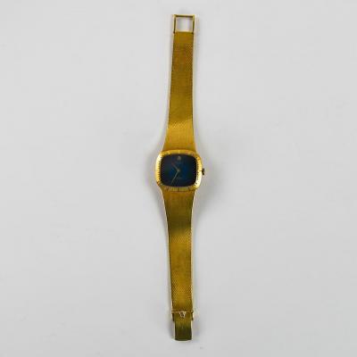  Rolex Watch Co Vintage Rolex Cellini Blue Dial Watch 24mm