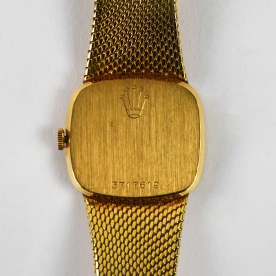  Rolex Watch Co Vintage Rolex Cellini Blue Dial Watch 24mm