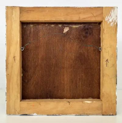  Ronald Brown Ronald Brown Modernist 3 Dimensional Wall Sculpture Step Ladder Tour I 