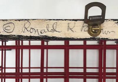  Ronald Brown Ronald Brown Modernist 3 Dimensional Wall Sculpture Step Ladder Tour I 