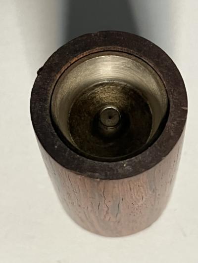 Ronson Ronson Veriflame Rosewood butane candlestick 1964