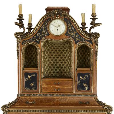  Rosel Lacquer and gilt bronze cabinet in the Japonisme style by Rosel