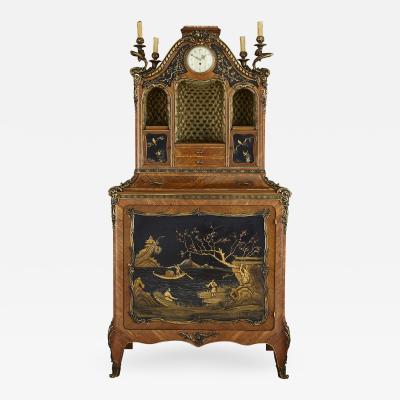  Rosel Lacquer and gilt bronze cabinet in the Japonisme style by Rosel