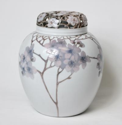  Rosenthal Antique Art Nouveau Porcelain Ginger Jar by Rosenthal 1910 Germany