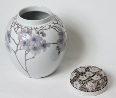  Rosenthal Antique Art Nouveau Porcelain Ginger Jar by Rosenthal 1910 Germany