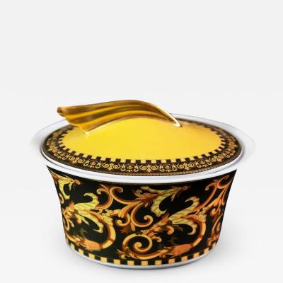  Rosenthal German Rosenthal Porcelain Lidded Dish Model Barocco by Versace