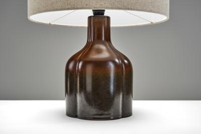  Rosenthal Glazed Ceramic Table Lamp for Rosenthal Studio Germany ca 1970s