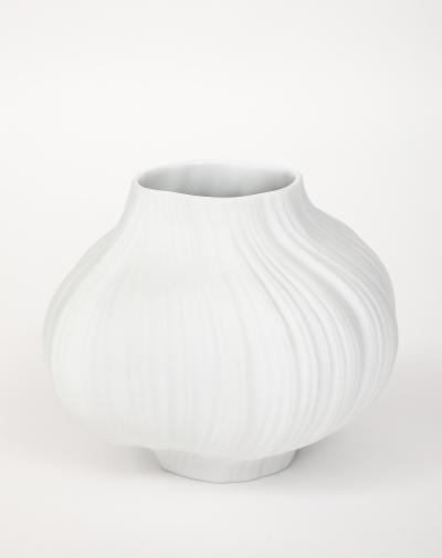 Rosenthal Martin Freyer for Rosenthal Mini Pliss e Matte White Vases