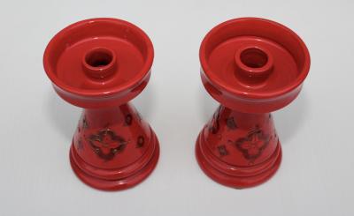  Rosenthal Netter Rosenthal Netter Italian Pottery Candle Holders And Decorative Bowl Set