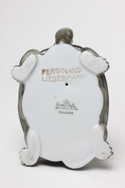  Rosenthal Rosenthal Porcelain Figure of Putti Sitting on Turtle 1920 Germany