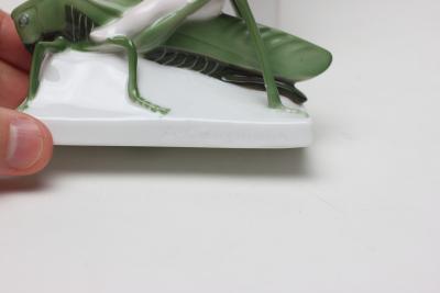  Rosenthal Rosenthal Porcelain Figure of a Ground Fairy Riding a Grasshopper 1920 Germany