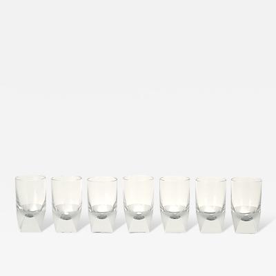  Rosenthal Set of Seven Skal Shot Glasses by Rosenthal Germany circa 1980