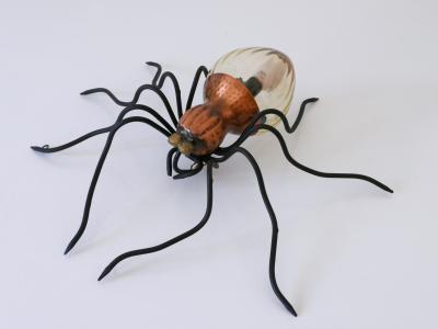  Rossini Illuminazione Amazing Mid Century Modern Spider Wall Lamp or Sconce by Rossini Italy 1960s