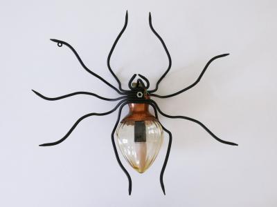  Rossini Illuminazione Amazing Mid Century Modern Spider Wall Lamp or Sconce by Rossini Italy 1960s