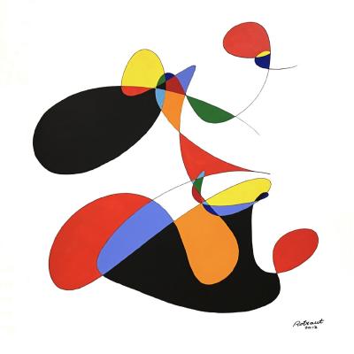  Rotraut Kite Acrylic on Canvas by Rotraut