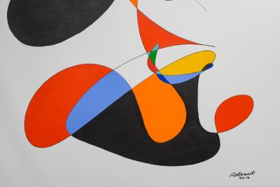  Rotraut Kite Acrylic on Canvas by Rotraut