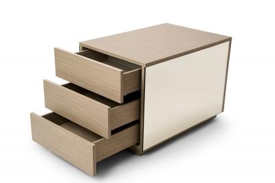  Rottet Collection MIRRORED SIDE TABLE