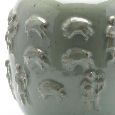 Royal Copenhagen Extraordinary Monumental Hunting Theme Urn by Helge Christoffersen