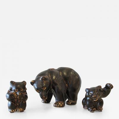  Royal Copenhagen Important Grouping of Royal Copenhagen Bears