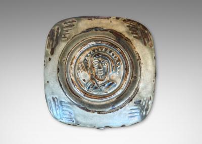  Royal Copenhagen Lidded Jar by Jais Nielsen for Royal Copenhagen