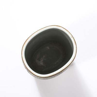  Royal Copenhagen Mid Century Modernist Ceramic Vase by Johanne Gerber for Royal Copenhagen