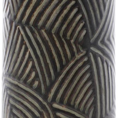  Royal Copenhagen Outstanding Vase with Carved Design by Eva Staehr Nielsen