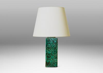 Royal Copenhagen Pair of Braca Table Lamps by Nils Thorsson for Ryal Copenhagen
