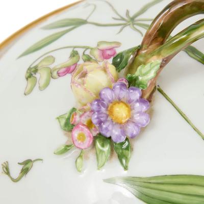  Royal Copenhagen Pair of Royal Copenhagen Flora Danica Porcelain Lidded Tureens
