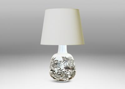  Royal Copenhagen Pair of Table lamps by Nils Thorsson for Royal Copenhagen