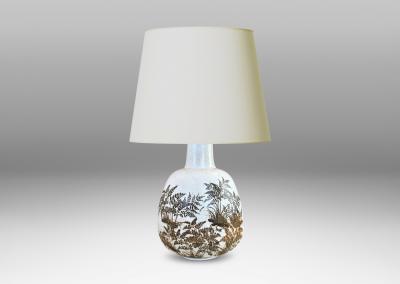  Royal Copenhagen Pair of Table lamps by Nils Thorsson for Royal Copenhagen
