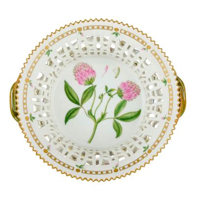  Royal Copenhagen Set of Four Royal Copenhagen Flora Danica Porcelain Baskets