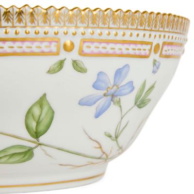  Royal Copenhagen Set of Four Royal Copenhagen Flora Danica Porcelain Bowls