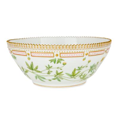  Royal Copenhagen Set of Four Royal Copenhagen Flora Danica Porcelain Bowls