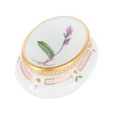  Royal Copenhagen Set of Four Salt Cellars Royal Copenhagen Flora Danica Porcelain