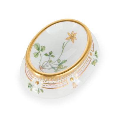  Royal Copenhagen Set of Four Salt Cellars Royal Copenhagen Flora Danica Porcelain
