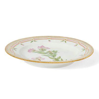  Royal Copenhagen Set of Twelve Royal Copenhagen Flora Danica Porcelain Dinner Plates