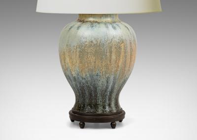  Royal Copenhagen Table Lamp by Carl Halier for Royal Copenhagen