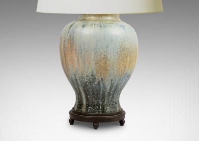  Royal Copenhagen Table Lamp by Carl Halier for Royal Copenhagen